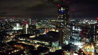 Beetham Tower Manchester - Hilton Hotel - Drone Footage - Dolly Zoom effect - DJI Mini 3 Pro