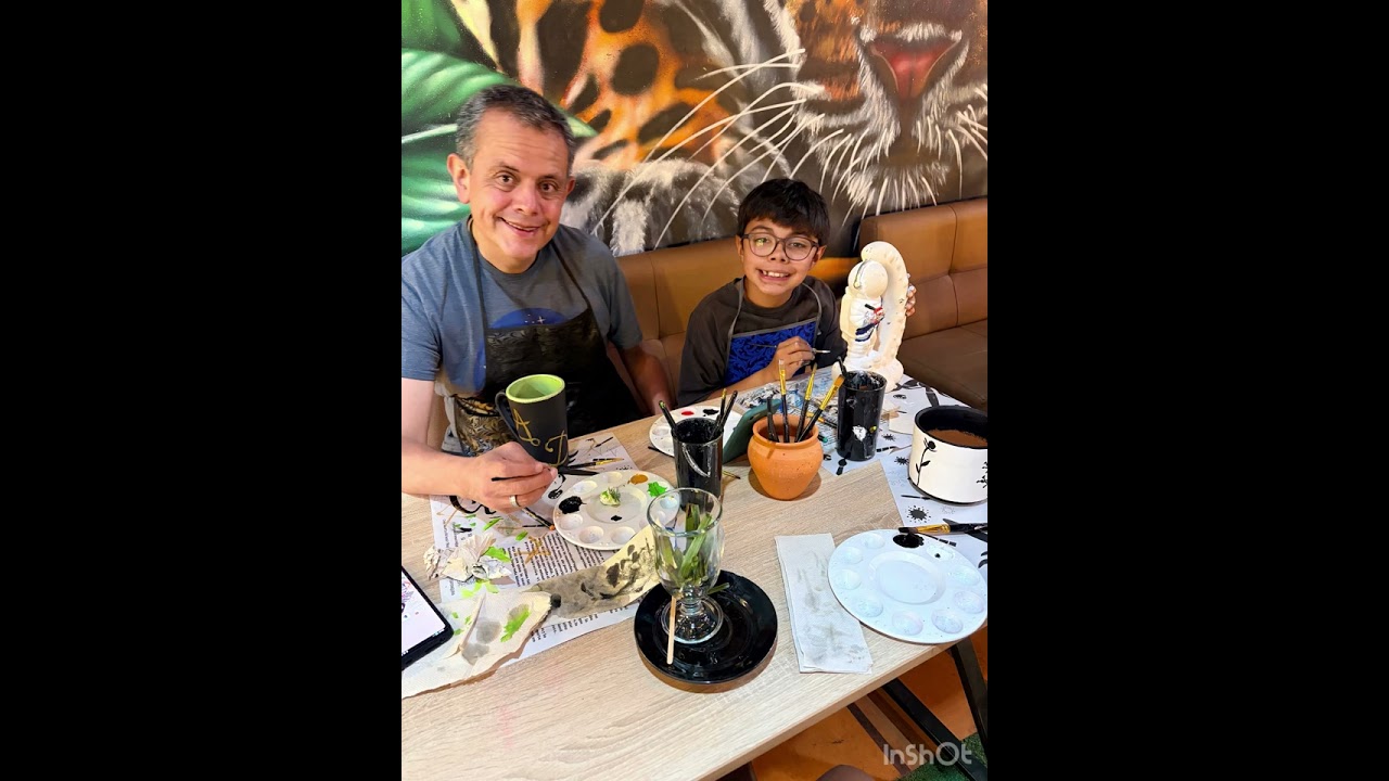 Taller de pintura en cerámica. Sam Silva C 