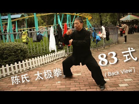 Chen shi Taijiquan - 83 Forms (Back view) - 陈氏太极拳- 83式- Chen
