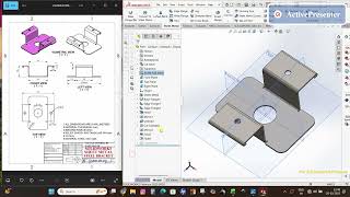 How to Design a Sheet Metal Bracket in SolidWorks | Step-by-Step Tutorial for Beginners