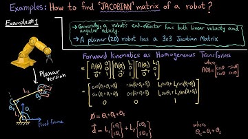 How to find Jacobian Matrix? | Solved Examples | Robotics 101