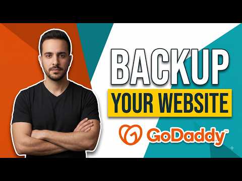 How To Backup Your Website In GoDaddy (Easy Guide)