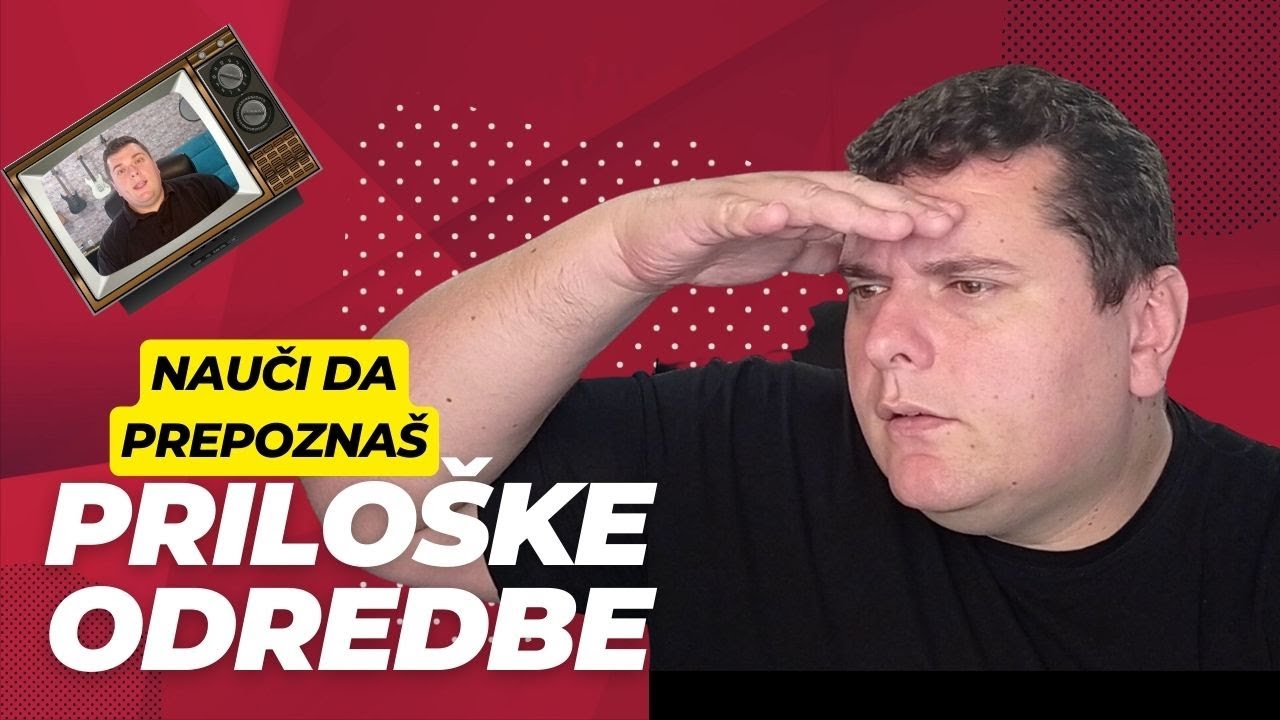 Priloške odredbe u srpskom jeziku