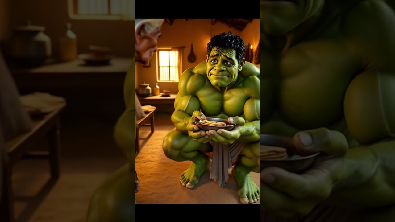 Maa ke liye Hulk bhi Desi Hero hai 💪❤️”