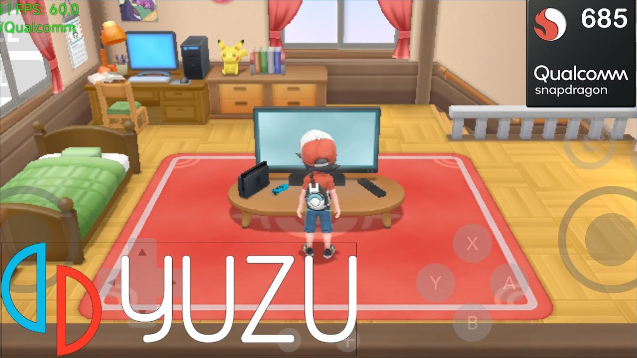 pain on android yuzu emulator snapdragon 685 | Pokémon Let’s Go Pikachu
