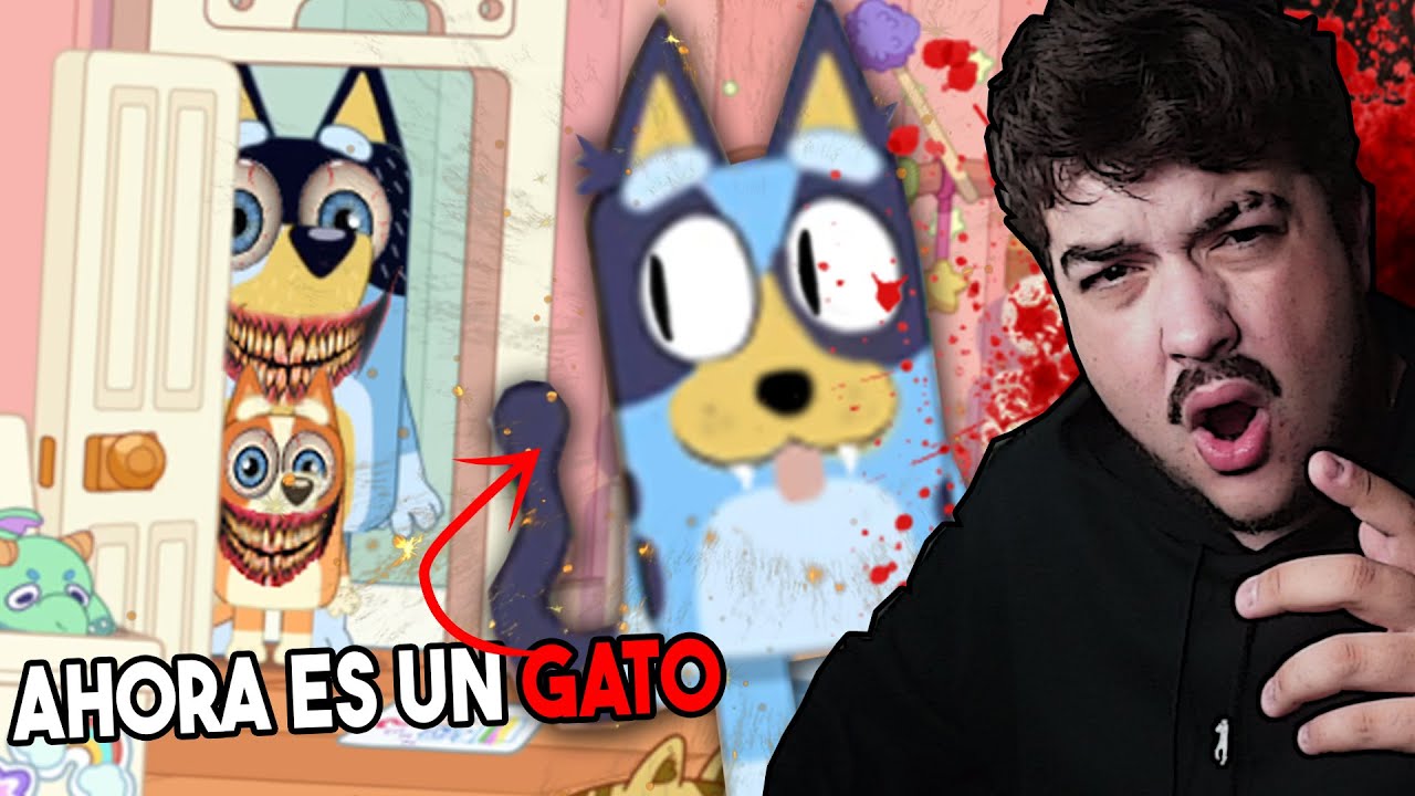 🔥 ... CONVIERTO a la APP de BLUEY y AHORA ES UN GATO ( le odian 🆘 )