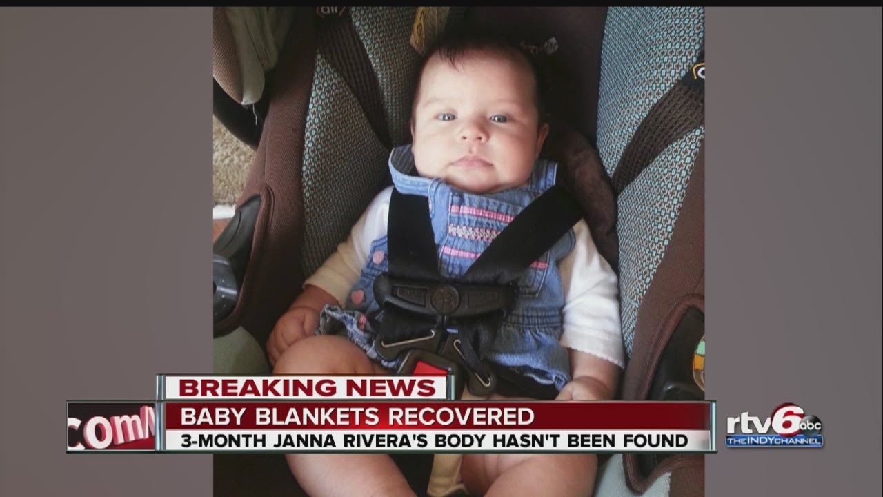 Bloody blanket found in search for missing baby