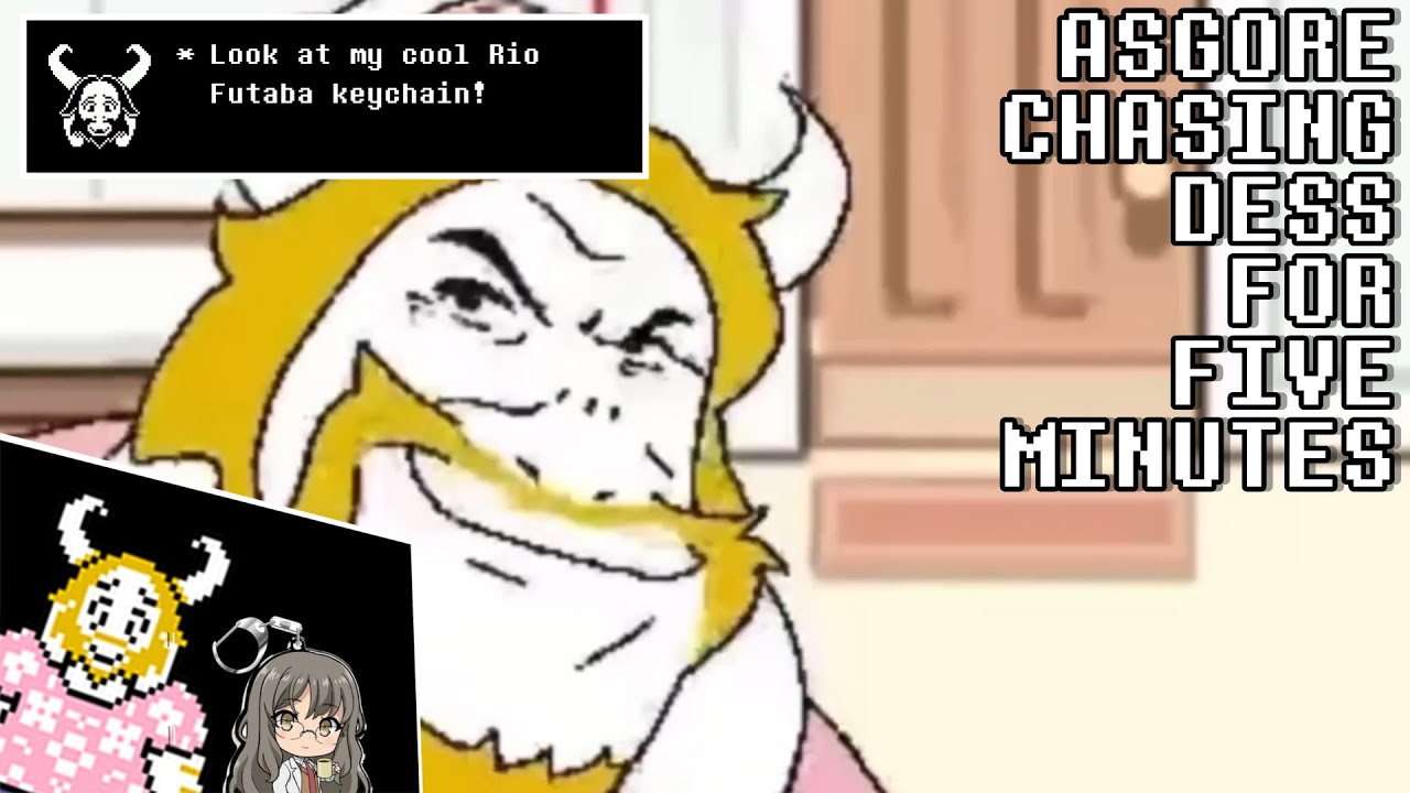 Asgore chasing Dess in his truck for nearly five minutes straight (and ...