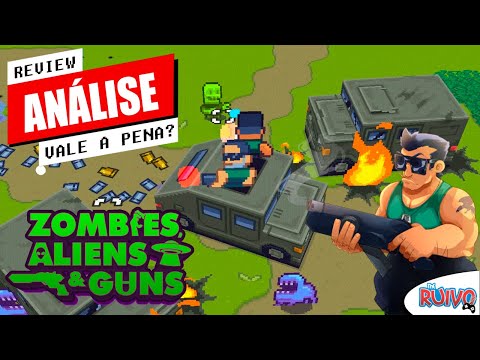 Análise de Zombies, Aliens and Guns (2024) NOVO Shooter Indie! @ruivoplay