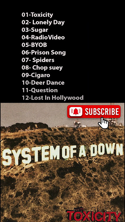 SYSTEM OF A DOWN- Greatest Hits Full Album - Best Songs of system of a down Playlist 2025