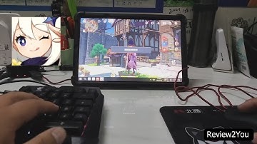 Xiaomi Mi Pad 5 Pro (PC mode), Mouse + Keyboard Genshin Impact Gameplay!