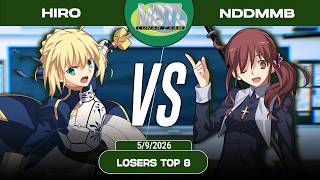 Lunar Exam #4 | Hiro (Saber) VS Nya~DokiDokiMoeMoeBEAM! (Noel) | MBTL Beginner Bracket