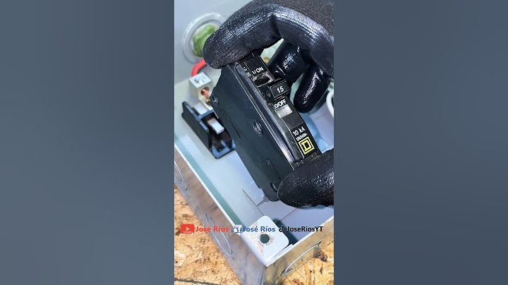 How to change a thermomagnetic or break pickup VERY EASY #learn #electricity #joserios #fyp