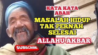 Masalah Hidup Tidak Pernah Selesai Maka Bersabarlah kajianislam quotes