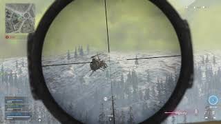 Modern Warfare Warzone Helicopter Collateral Headshot