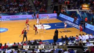 Mundial de baloncesto femenino 2014. Semifinal España-Turquía.