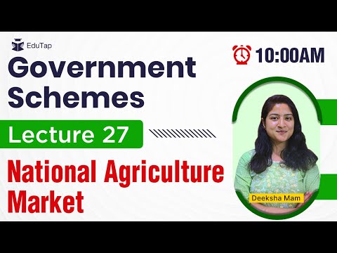National Agriculture Market Scheme | e-NAM l Important Government Schemes