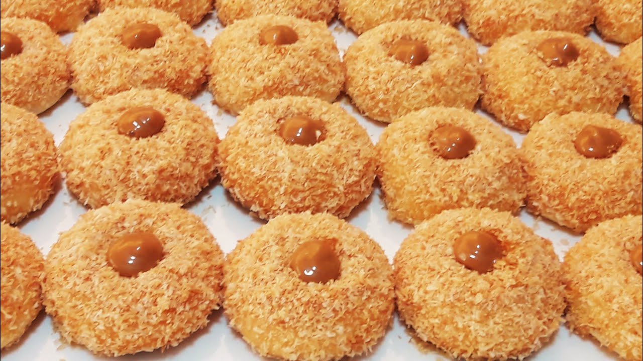 أسهل وأرخص حلوى ممكن تحضروها للعيد ببيضة وحدة اقتصادية وكمية كثيرة كتعطي 40 حبة هشيشة تذوب في الفم🤔