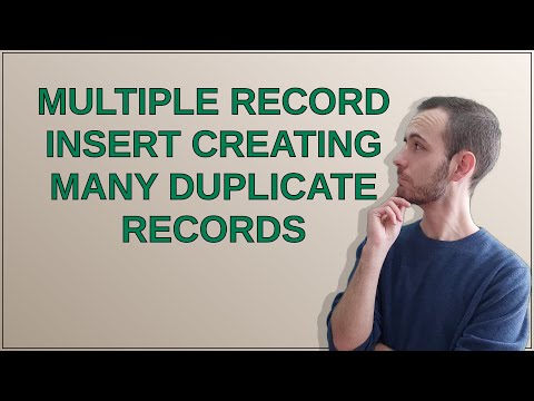 Wordpress: multiple record insert creating many duplicate records