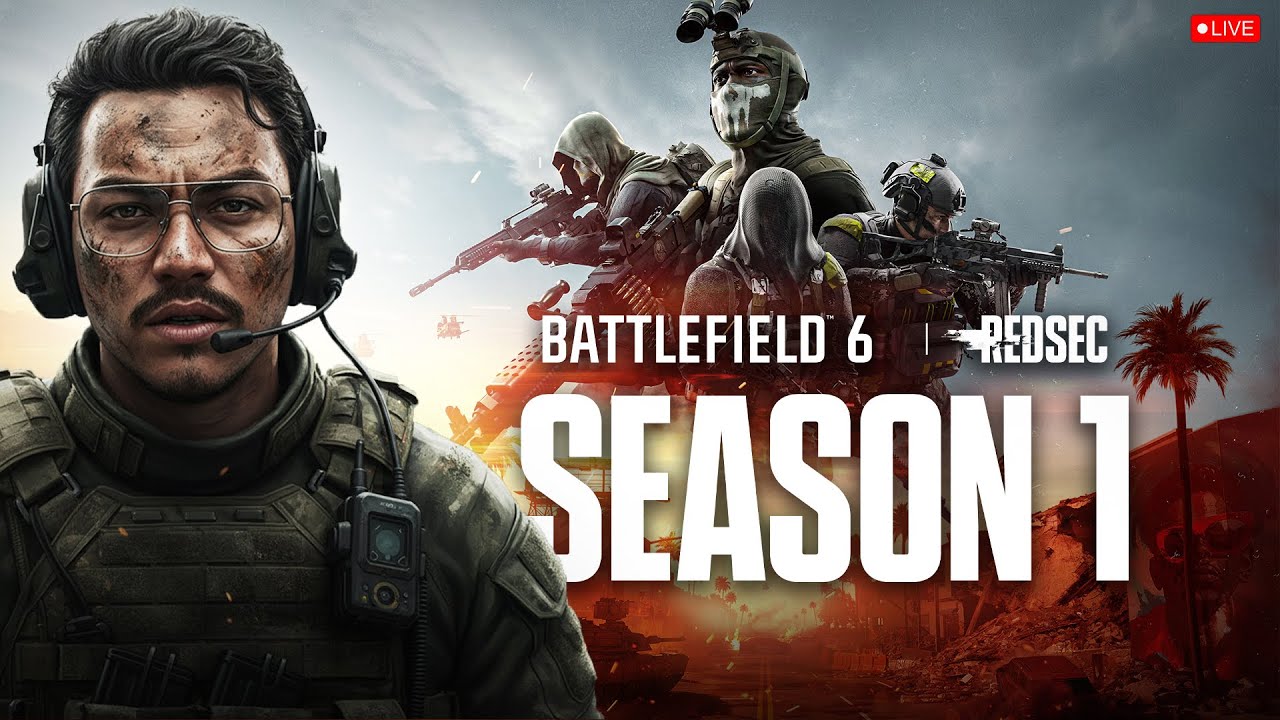 🔴 CHILLING IN WARZONE!  Battlefield 6 Redsec INDIA LIVE