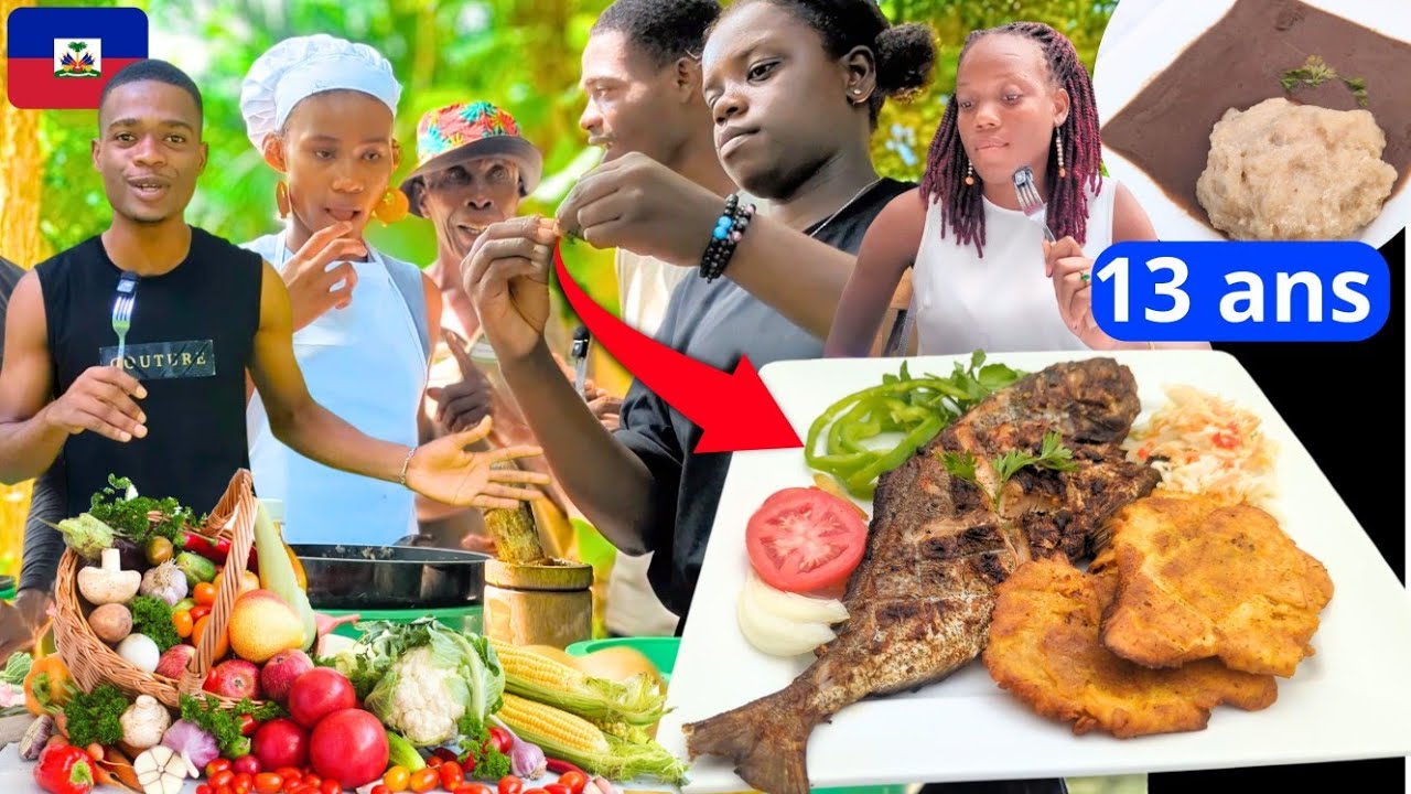 Timoun 13 zan yo fè tout Moun sezi nan konkou a | gade valè bèl recette yo prepare | Haitianfood