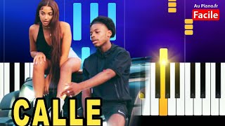 Wejdene ft. Beendo Z - Calle Piano Cover Tutorial Instrumental karaoké Paroles screenshot 3