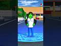 Mio saves the boy from zombies.😱🤯#sakuraschoolsimulator #shortvideo #cartoon #sakuraschool