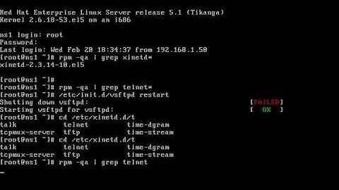 How to configure telnet server in Linux