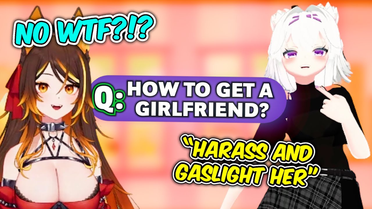 Filian and Sinder ANSWER virgin's questions BUT the virgin is Filian