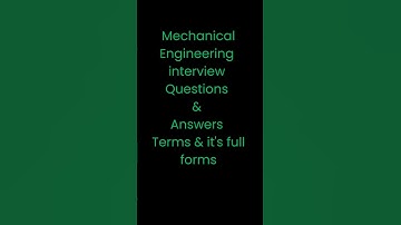 Strength of materials terms & it