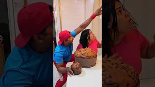 OLHA LÁ 👀👀😱🤩 #panettone #funny #funnyvideos #funnymoments #santaclaus #food #comedy #like