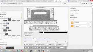 Online Monument Designer
