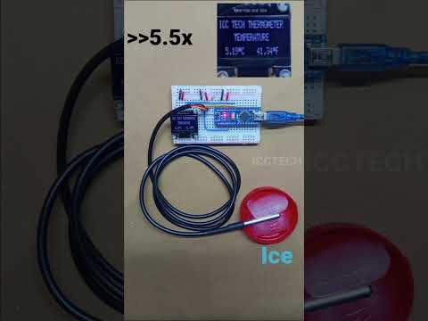 DIGITAL THERMOMETER USING DS18B20 SENSOR WITH ARDUINO | TAMIL | ICC ...