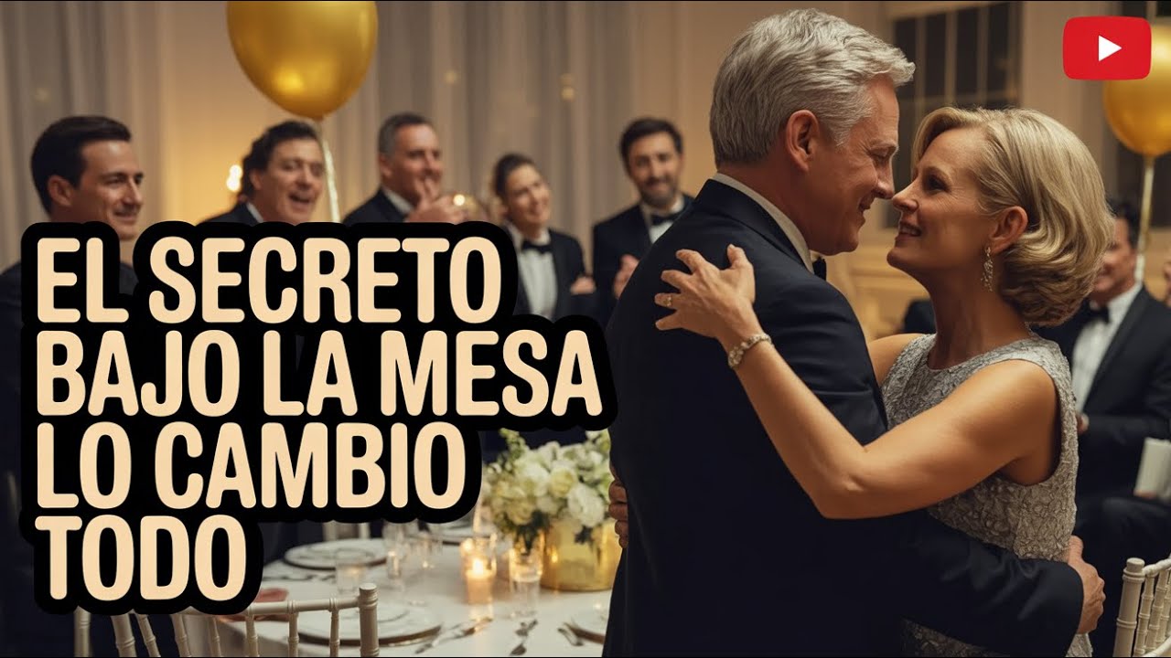 En nuestro aniversario, ella descubrió el secreto bajo la mesa que cambió todo