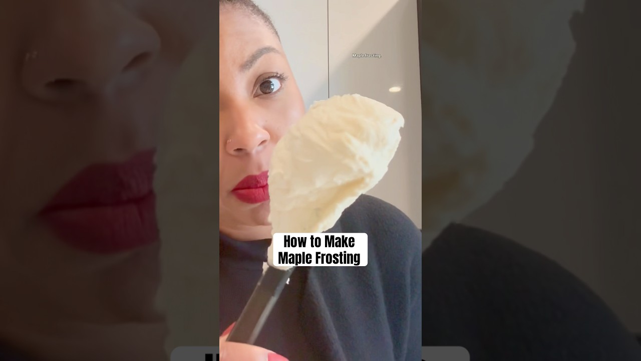 Кленовое масло, но сделайте его глазурью! 