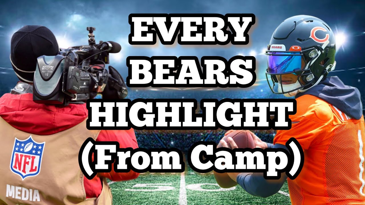 EVERY Chicago Bears Camp Highlight 🎥 (No Filler!!)