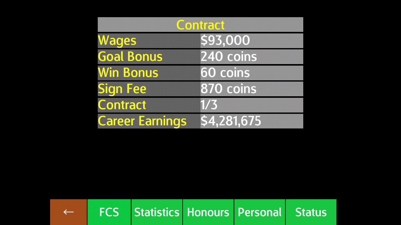 Football club striker #1