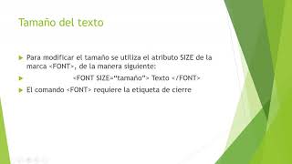 Comandos básicos HTML
