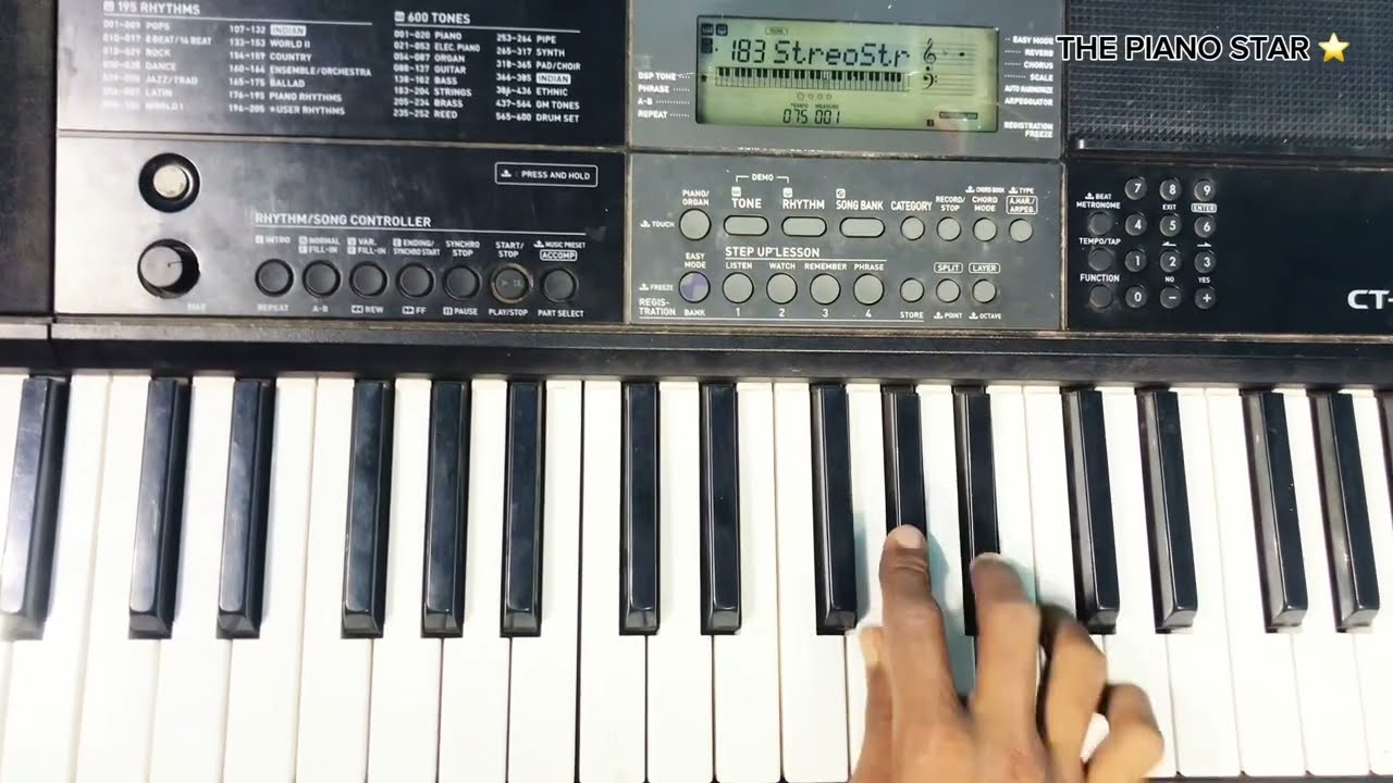 झोपड़ी के भाग खुल जाएँगे राम ￼आएंगे ।सीखो सिर्फ़ 2 minat me #pianaostar 