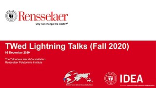 TWed Lightning Talks (Fall 2020)