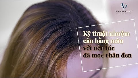 KỸ THUẬT NHUỘM TÓC CƠ BẢN | PHẦN 3: NHUỘM ĐỀU MÀU TRÊN NỀN TÓC ĐA KHÚC MÀU - TÓC MỌC CHÂN ĐEN
