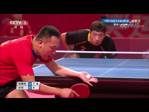 Xu Xin vs Xu Chenhao | MS-QF | 2020 Chinese Warm-Up Matches for Olympics