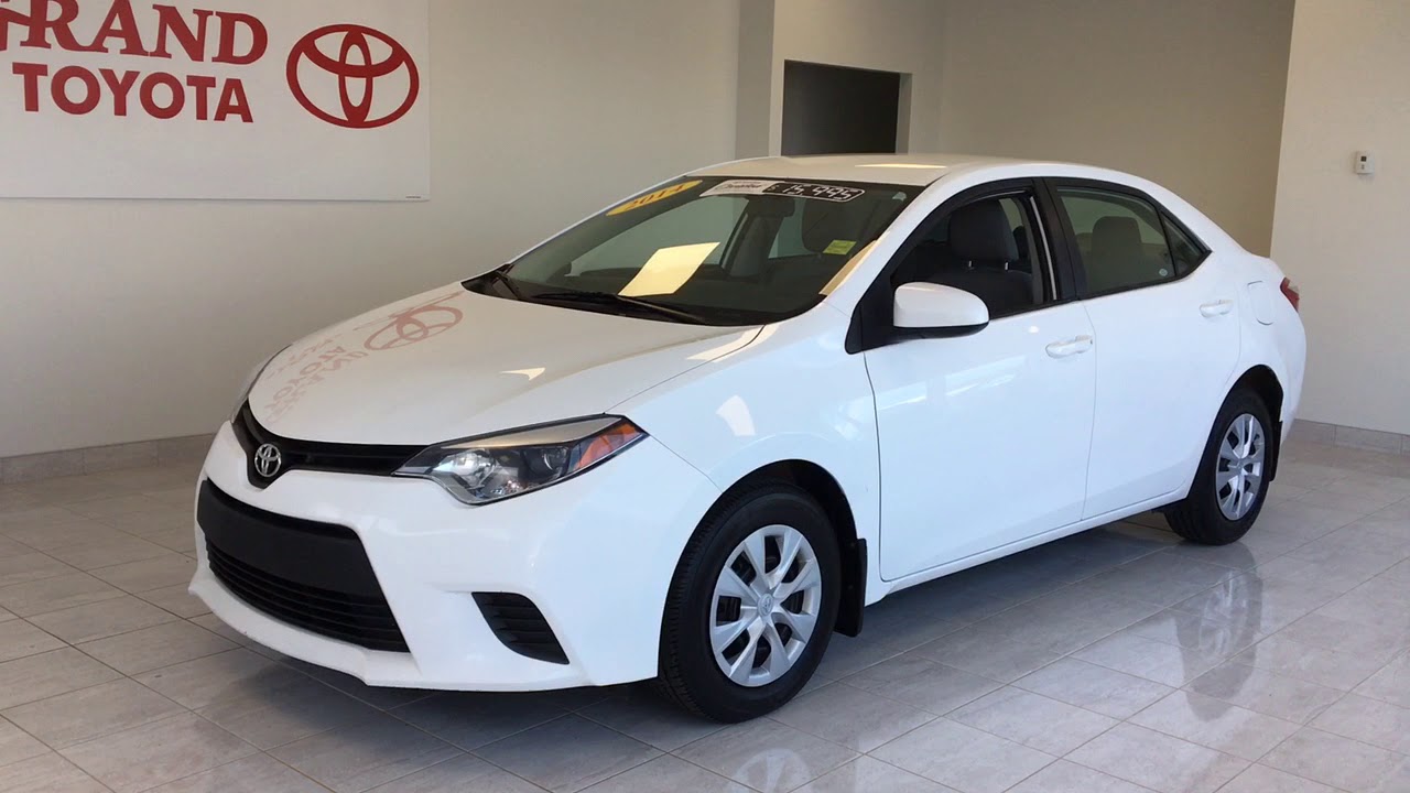 2014 Toyota Corolla Mileagenull