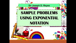 GENERAL MATH | EXPONENTIAL FUNCTION PART 2 | SAMPLE PROBLEMS USING EXPONENTIAL NOTATION | TAGLISH