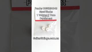Fender 0056254049 Strat Knobs 1 Volume 2 Tone Parchment #guitarstrings #fender #guitarknobs