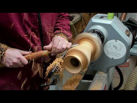 Woodturning an Emerging Vase from a Yew Log #woodtrning #emergingvase #woodturningprojects