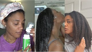 Saving a FAILED Wash and Go | Ouidad Multi-Use Curl Foam