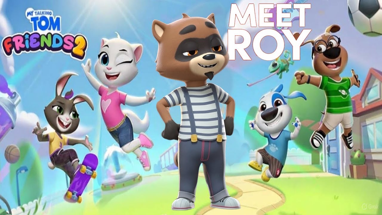My Talking Tom Friends 2 | Roy Rakoon New Character Coming Soon Update ...