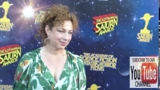 Alex Kingston at the 42nd Annual Saturn Awards at Castaway Restaurant in Burbank