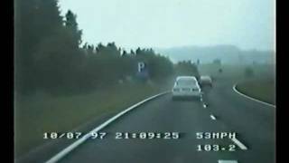 Police Camera Action - Speeding Sierra cosworth